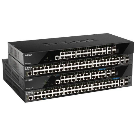 D-Link 28-Port Gigabit Managed Network Switch